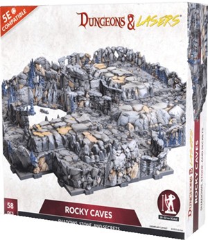 2!ARSDNL0127 Dungeons And Lasers: Rocky Caves published by Archon Studio