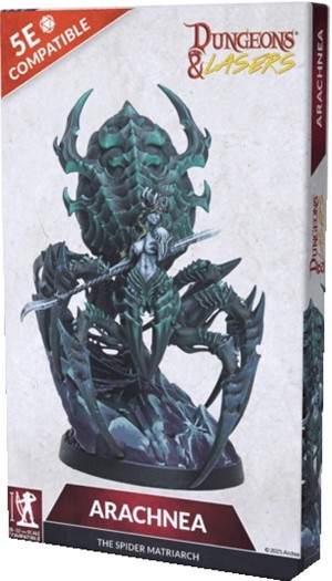 2!ARSDNL0130 Dungeons and Lasers: Arachnea The Spider Matriarch published by Archon Studio