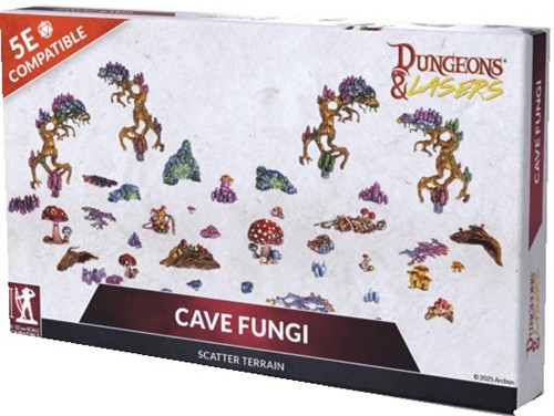 ARSDNL0132 Dungeons And Lasers: Cave Fungi Scatter Terrain published by Archon Studio