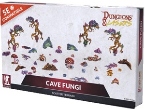 2!ARSDNL0132 Dungeons And Lasers: Cave Fungi Scatter Terrain published by Archon Studio