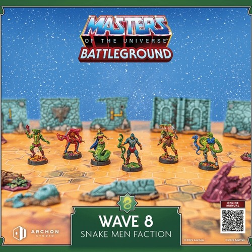 ARSMOTU0120 Masters Of The Universe Board Game: Wave 8 Snake Men published by Archon Studio