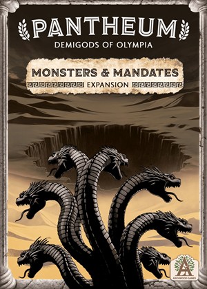 ARW002 Pantheum Board Game: Monsters And Mandates Expansion published by Archwood Games