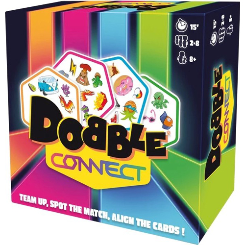 ASMDOB4C07EN Dobble Card Game: Connect published by Asmodee