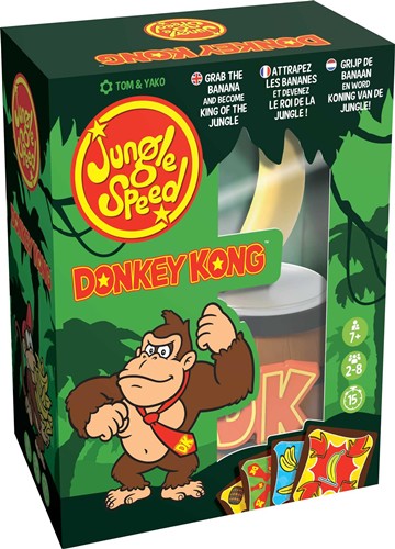 ASMJSECODK01ML1 Jungle Speed Card Game: Donkey Kong (Eco Pack) published by Asmodee