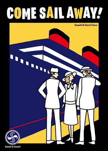 ASMSASCSA01 Come Sail Away Board Game published by Asmodee