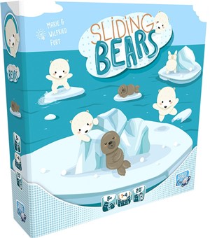 ASMSCOOT01EN Sliding Bears Board Game published by Asmodee