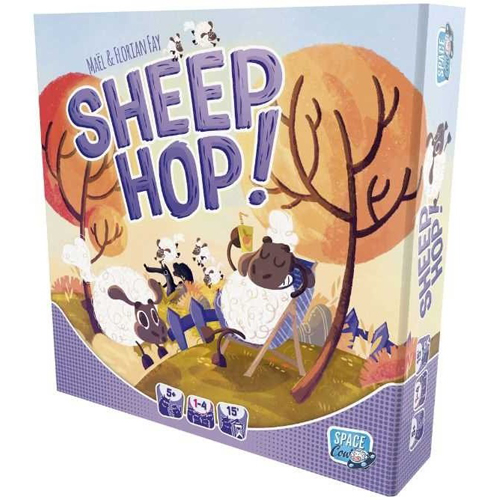 ASMSCSHEEP Sheep Hop Board Game published by Space Cowboys