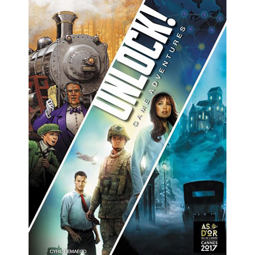 ASMSCUNLOCK10UK Unlock Card Game: 10 Game Adventures published by Asmodee