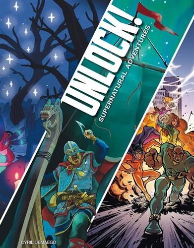 Unlock Card Game: 12 Supernatural Adventures