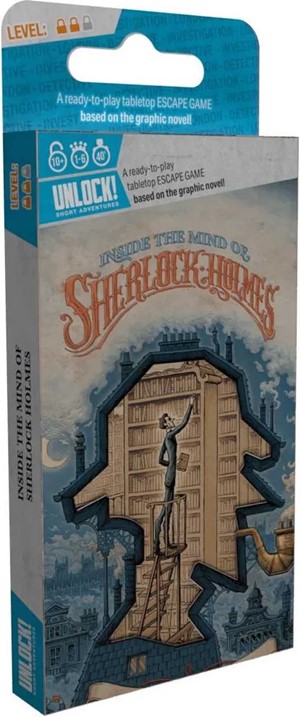 ASMSCUNLSH10EN Unlock Card Game: Short 10 - Inside The Mind Of Sherlock Holmes published by Asmodee