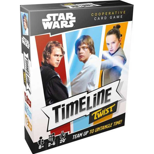 ASMTIMET04B100EN Timeline Twist Card Game: Star Wars published by Asmodee