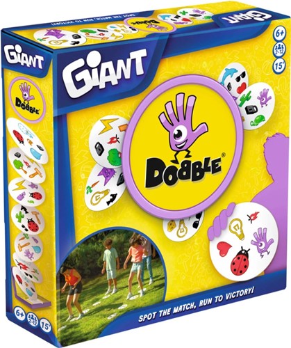 ASMZYGDOBGI0101 Dobble Card Game: Giant Edition published by Asmodee
