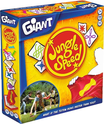 ASMZYGJSGI0101EN Jungle Speed Card Game: Giant Edition published by Asmodee