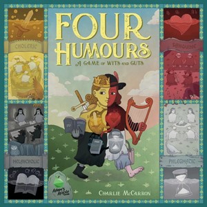 ASS1601 Four Humours Board Game published by Adams Apple Games