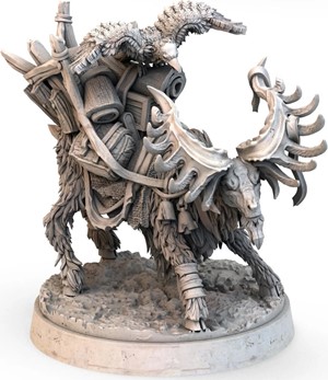 AWAAWKOR03 Tainted Grail Board Game: Kings Of Ruin Black Goat Of The Moors Expansion published by Awaken Realms