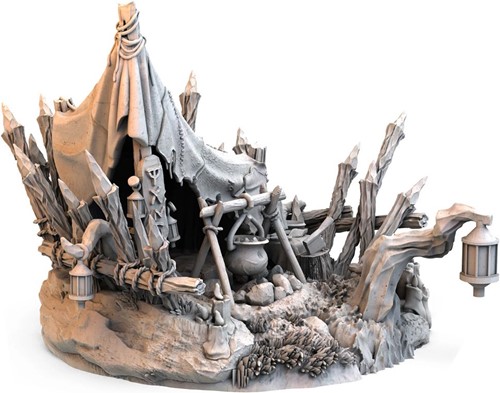 AWAAWKOR04 Tainted Grail Board Game: Kings Of Ruin Campsite published by Awaken Realms