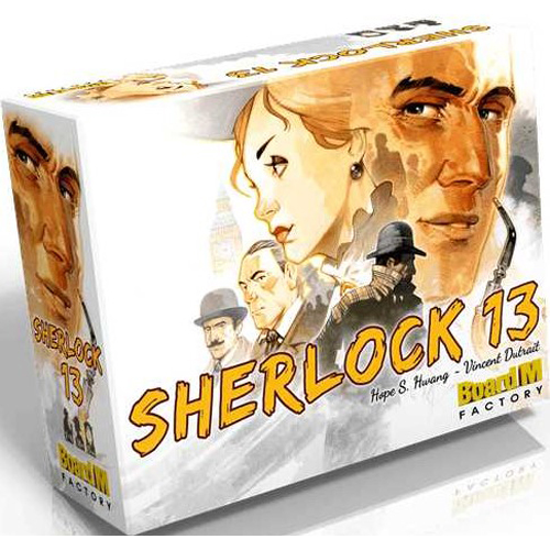 AWGAW07SL Sherlock 13 Card Game published by Arcane Wonders