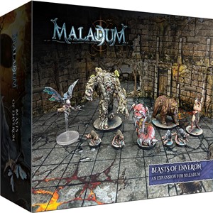 BATBSGMDE004 Maladum Board Game: Beasts Of Enveron Expansion published by Battle Systems Ltd
