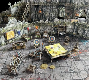 2!BATBSTFDE007 Battle Systems Dungeon Garrison published by Battle Systems Ltd