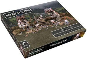2!BATBSTFWE013 Battle Systems Village Ruins published by Battle Systems Ltd