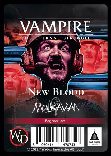 Vampire The Eternal Struggle (VTES): 5th Edition New Blood: Malkavian Starter Deck