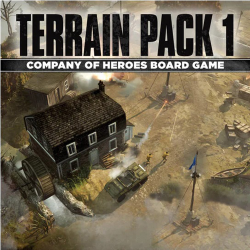 BCGCH003 Company Of Heroes Board Game: 2nd Edition Terrain Pack 1 Expansion published by Bad Crow Games