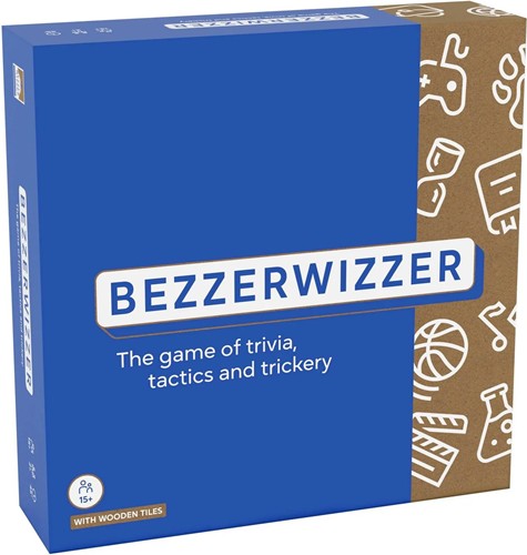 BEZ1523 Bezzerwizzer Board Game: 2025 Refresh published by Bezzerwizzer Studio