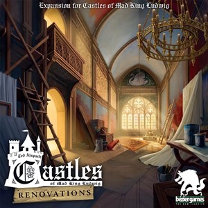 BEZCASR Castles Of Mad King Ludwig Board Game: Renovations Expansion published by Bezier Games