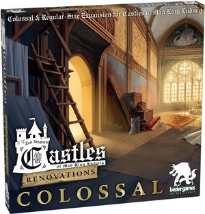 BEZCCSR Castles Of Mad King Ludwig Board Game: Colossal Renovations Expansion published by Bezier Games