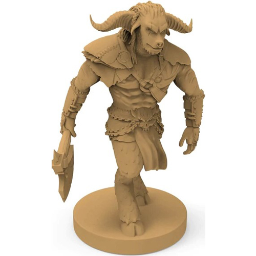 BGZ115360 Dwellings Of Eldervale Board Game 2nd Edition: Minotaur Mercenary Miniature published by Breaking Games