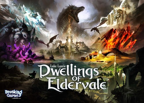 BGZDOEELEG Dwellings Of Eldervale Board Game: Legendary Edition Element Cover published by Breaking Games