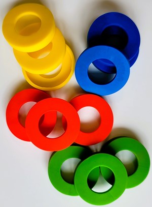 2!BLG037BRP Hour Of Need Board Game: Base Ring Pack published by Blacklist Games