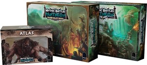 BLKMBP01 Mythic Battles Pantheon Board Game Plus Pandora's Box And Atlas published by Monolith Board Games