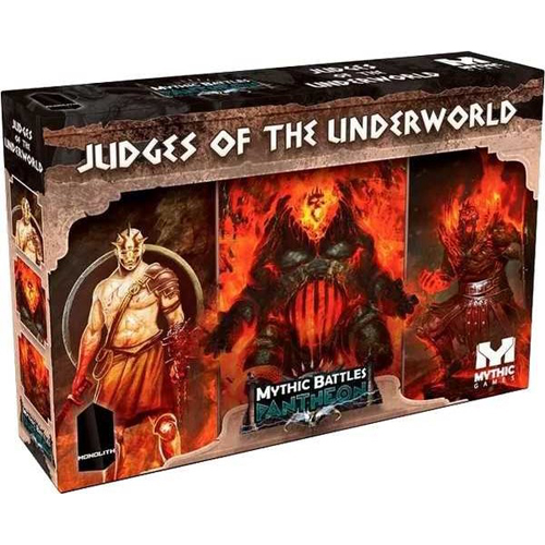 BLKMBP08 Mythic Battles Pantheon Board Game: Judges Of The Underworld Expansion published by Monolith Board Games