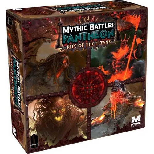 BLKMBP11 Mythic Battles Pantheon Board Game: Rise Of The Titans Expansion published by Monolith Board Games