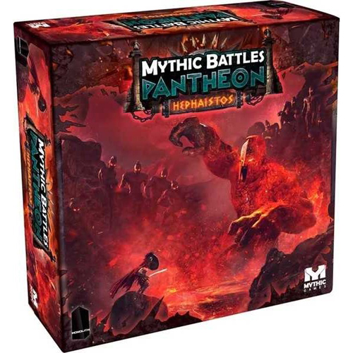 BLKMBP13 Mythic Battles Pantheon Board Game: Hephaestus Expansion published by Monolith Board Games
