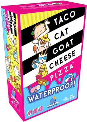 BLUTACOW Taco Cat Goat Cheese Pizza Game: Waterproof Edition published by Blue Orange Games