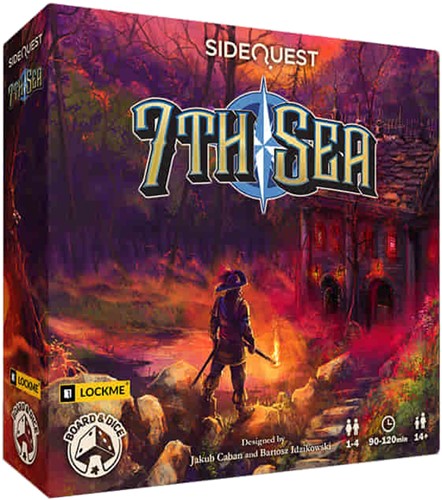 BND0081 SideQuest Board Game: 7th Sea published by Board And Dice