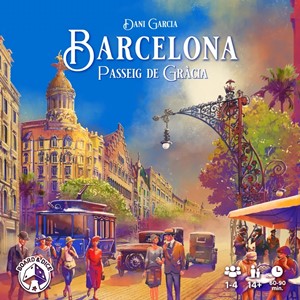 BND0085 Barcelona Board Game: Passeig De Gracia Expansion published by Board And Dice