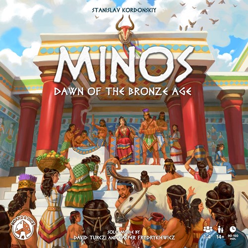 BND0094 Minos: Dawn Of The Bronze Age Board Game published by Board And Dice