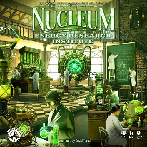 BND0125 Nucleum Board Game: Energy Research Institute Expansion published by Board And Dice