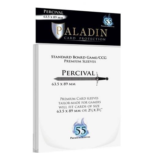 55 x Paladin Card Sleeves: Percival (63.5mm x 89mm)