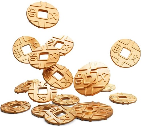 BNDTMC Tianxia Board Game: Metal Coins published by Board And Dice