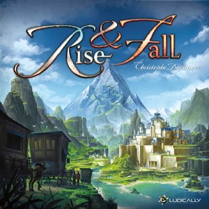 BOMRAF3D Rise And Fall Board Game published by Bombyx Studios