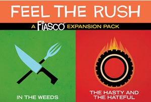2!BPG105 Fiasco RPG: Feel The Rush Expansion Pack published by Bully Pulpit Games