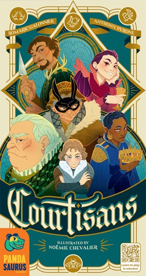 BRECOUR Courtisans Card Game published by Catchup Games