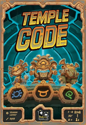 BRETEMCODE Temple Code Board Game published by Blackrock Editions