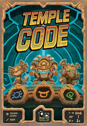 BRETEMCODE Temple Code Board Game published by Blackrock Editions