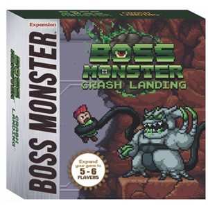 BRW011 Boss Monster Card Game: Crash Landing 5-6 Player Expansion published by Brotherwise Games