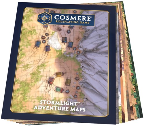 BRW9117 Cosmere RPG: Stormlight Map Pack published by Brotherwise Games